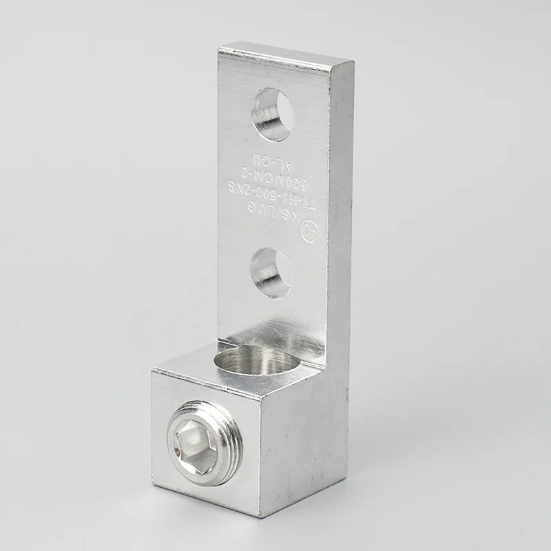 600 Mcm 2 Single Wire Lugs With Two Mounting Holes