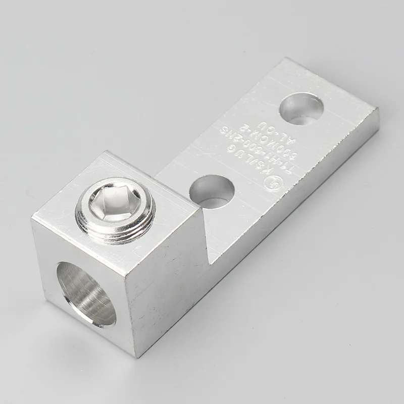 600 Mcm 2 Single Wire Lugs With Two Mounting Holes